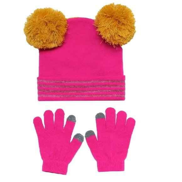 L.O.L. Surprise! Cuff Beanie & Texting Glove Set - Picture 2 of 2